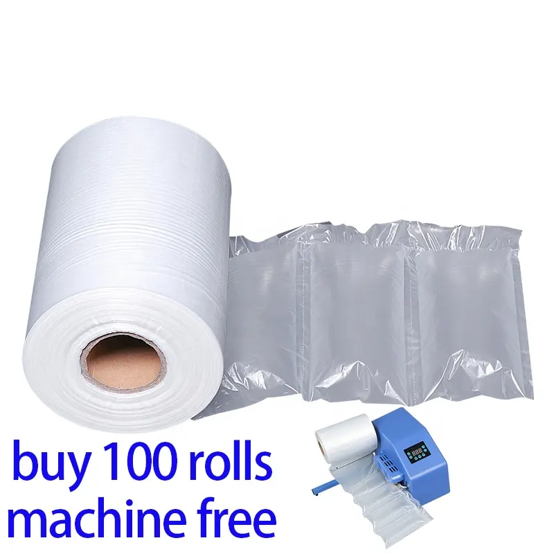 Travesseiro inflável para embalagem da logística, material de embalagem do rolo do almofada de ar