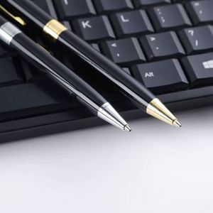 High Quality Twist Metal Ballpoint <b>Pen</b> with logo Luxury Rollerball <b>Pen</b> Customizable Business Signature Metal <b>Pen</b> Black - Product Image 4