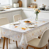 Rouleau de nappe en PVC à motif personnalisé, imperméable et anti-taches, pour usine