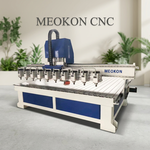 Máquina Fresadora de Madera de Cinco Husillos (1 a 5 husillos) con Enfriamiento por Agua de 2.2kW y Mesa de Adsorción al Vacío para Trabajos de Carpintería de Alta Productividad - Product Image 3