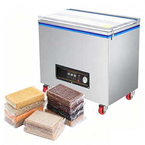 Machine d'emballage sous vide commerciale à chambre unique pour aliments, viande, céréales, noix, équipement de mise sous vide - Product Image 1