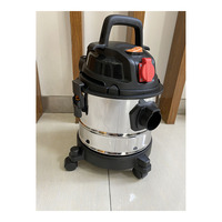 Nouvel aspirateur commercial SUPEVACS Mini 2026 avec réservoir S/S humide et sec de 15 L et prise intégrée