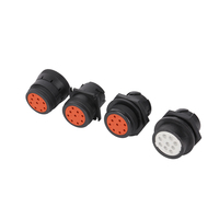 J1939 Conector negro de 9 pines Conector Deutsch