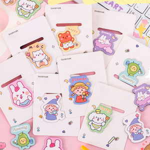 Customized Wholesale Magnet Bookmarks and Back Card Printed logo Advertising Gifts Magnetic Bookmark Custom