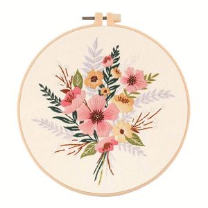 Handmade Soft Fabric Cotton Linen Cross Stitch Needlework <b>Sewing</b> Craft DIY Knitting Crocheting Kits <b>Set</b> Beginners Cartoon - Product Image 1
