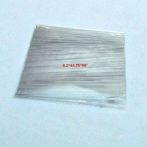 Test Probe Steel Needle 0.2*43.25*90 Degree Straight <b>Pin</b> For Instrument Parts - Product Image 1