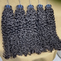 Cheveux Humains Vierge Bruts à Cuticules Alignées, Ondulés en Lot, Vente en Gros de Cheveux Humains Vierges Bouclés Birmans Bruts du Vietnam, Fournisseur
