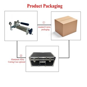 Bomba de Calibración Neumática Portátil HSIN613, Calibrador Manual de Manómetro 1/2NPT, 60 bar, OEM, Precisión de 1 Pa, Estabilidad del 0.02% F.S. - Product Image 5