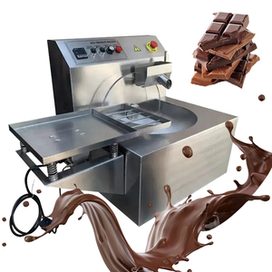 Auris điện quy mô nhỏ sô cô la Snack Máy melanger đúc thanh làm chức năng thép không gỉ năng suất cao CE - Product Image 5