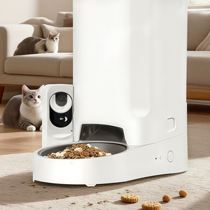 4L Voice-Controlled Auto Pet Feeder - Stainless Bowl Remote <b>Timer</b> New - Product Image 5