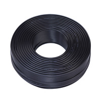 Kabel Daya Tembaga Murni Berisolasi PVC 2 Inti Terpilin Grosir 2464 28/26/24/22/20/18 AWG dengan Pelindung Sinyal Audio Terlipat