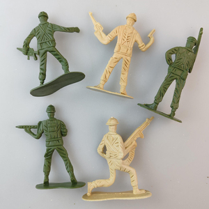 50 Pezzi Grandi Soldatini in Plastica da 6 cm, Giocattoli Educativi, Accessori per Tavolo <span class=keywords><strong>di</strong></span> Sabbia, Giocattoli Classici per Bambini - Product Image 2