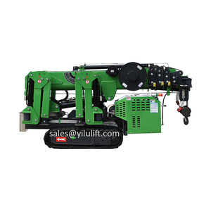 בשימוש נרחב 3t 5t 8t 14t עכביש מיני מנוף בשימוש נרחב עכביש בנייה להרים מכונת הרמה - Product Image 5