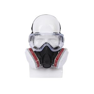 Respirador de cara completa 6200, máscara de Gas de Material PP reutilizable y lavable <span class=keywords><strong>para</strong></span> protección química a prueba de polvo <span class=keywords><strong>para</strong></span> pintura en aerosol - Product Image 2