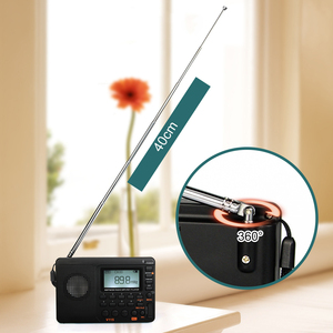 Full-band <strong>Radio</strong> AM FM SW Pocket Shortwave Speaker Support TF Card USB <strong>REC</strong> Recorder Sleep Timer - Product Image 5