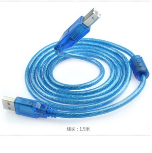 สายเคเบิลข้อมูล USB, สายเคเบิลเครื่องพิมพ์ USB มาตรฐาน, ประเภท-A ถึงประเภท-B, สำหรับเครื่องวิเคราะห์ CAN และอะแดปเตอร์ USBCAN L450 - Product Image 1