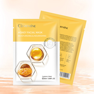Cosmetici coreani all'ingrosso bellezza <span class=keywords><strong>naturale</strong></span> per la cura della pelle miele idratante organico maschera per il viso etichetta privata maschere per il viso bellezza - Product Image 1