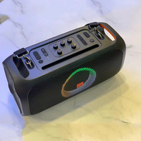 Altavoces Inalámbricos para Karaoke Portátiles de Alta Calidad, Recién Llegados, Gran Venta, para el Hogar y Exteriores, 1 Micrófono, 100 W, LED RGB, Compatibles con Computadoras