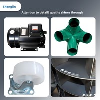 Aspirateur cyclonique portable Sheng Lin pour le travail du bois, extracteur de poussière