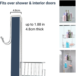 Portaoggetti da bagno lo scaffale porta appesa essere utilizzato luogo palline da bagno articoli da toeletta per sapone <span class=keywords><strong>cucina</strong></span> da bagno applicabile - Product Image 3
