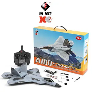 WLtoys XK A180 RC Airplane 2.4GHz 3 Channel 6-Axis 200 Meters Remote Control Distance Brushless Motor EPP RC Aircraft For Kids
