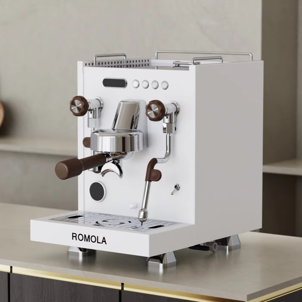 RCM-NOVA Полуавтоматическая кофеварка Expresso, портативная другая итальянская кофемашина из нержавеющей стали для эспрессо