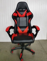 Chaises de jeu de haute qualité en cuir pas cher pc racing bureau LED computer Gaming chaises avec repose-pieds