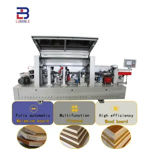 Large automatic plate edge banding machine Woodworking edge bander machine