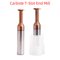 Fraise à rainurer en carbure de tungstène massif HRC55 à 4 dents, revêtement nano bleu, pour routeur CNC, ODM OEM pour la fabrication de moules