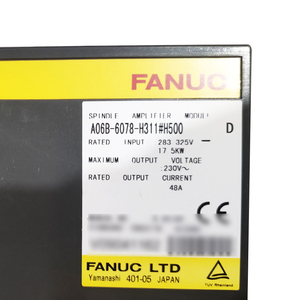 FANUCA06B-6078-H311 # Amplificador de Husillo Original H500, Servoaccionamiento de Alta Calidad - Product Image 2