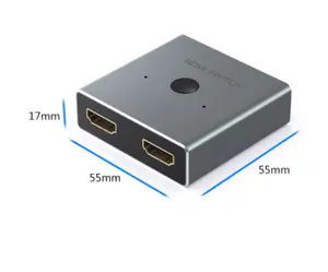 새로운 HDMI 호환 스위처 4K 60Hz 분배기 양방향 1x 2/2x1 어댑터 2 in 1 아웃 PS4/3 TV 박스 HDTV Xbox 프로젝터