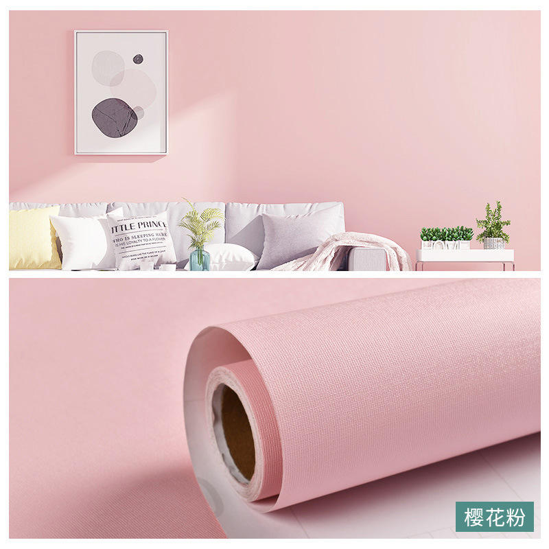 Cherry blossom pink-thickened waterproof-width 60cm1m