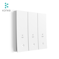 Sonoff — éclairage mural intelligent, domotique, sans fil, zigbee, commutateur L N im64