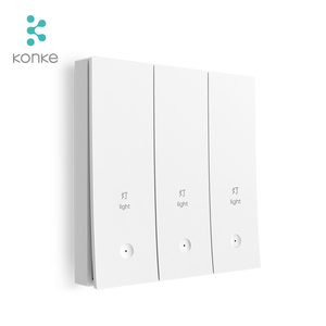 KONKE-Interruptor de pared inteligente zigbee, automatización de luz inalámbrica para el hogar - Product Image 3