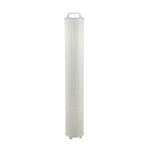 Cartucho de filtro de agua de alto flujo plisado, reemplazo para 3M Cuno 740B HF serie XFLO-L, 40/60 pulgadas, purificador de sistema Industrial RO