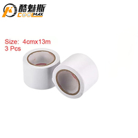 3 uds cinta protectora de tubería envolvente no adhesiva 4cm x 13m Protector de tubo grueso blanco aire acondicionado Cable Tie cinta de envoltura de tubería de PVC