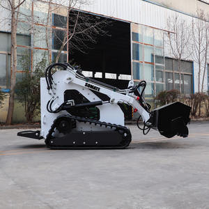 Nuevo Mini Cargador Compacto con Control Remoto, Motor Diésel EPA, Retroexcavadora, Pala Delantera, Bomba Hidráulica Multifunción y Rodamientos - Product Image 3