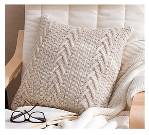 Housse de coussin personnalisée en macramé faite à la main, taille libre, grossiste, fabricant, vente directe en usine - Product Image 2