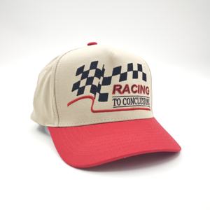 Casquettes de baseball personnalisées à deux tons en coton 100% beige de haute qualité, brodées, pour hommes, vente chaude - Product Image 4