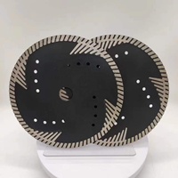 Disque de coupe diamanté triangulaire à eau pour l'ouverture de trous de lavabo en granit, kit d'outils de montage de cuisine en pierre, OEM