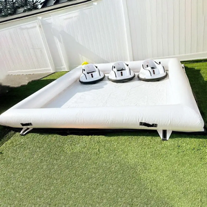 Piste gonflable extérieure, jouet d'équitation, piste <span class=keywords><strong>de</strong></span> <span class=keywords><strong>circuit</strong></span> <span class=keywords><strong>de</strong></span> course <span class=keywords><strong>de</strong></span> voitures tamponneuses, piste <span class=keywords><strong>de</strong></span> karting en arc <span class=keywords><strong>de</strong></span> PVC gonflable sur route incurvée - Product Image 5