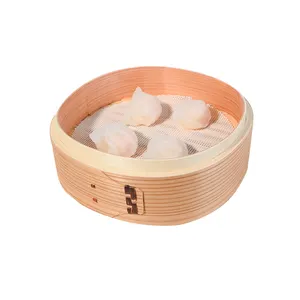 Commercial Liner Full Set Rice 8 In Bamboo Steamer Basket Liner Philippines 3 9 10 12 15 Inch 2 Tray