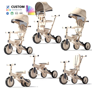 360 Rotation Children Balance Tricycle 3 Wheels Car for Kid Ride on Toys for <strong>Toddler</strong> Kids Tricycle <strong>Trike</strong> Bike <strong>with</strong> Push <strong>Handle</strong> - Product Image 6
