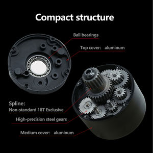 Sds3301 रोबोट के लिए गोलाकार सर्वो हल्के वजन डिजाइन - Product Image 2