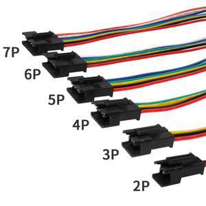 2.54毫米2- 8针连接器电线和公母插头SM JST ZH PH XH端子电缆组件 - Product Image 3