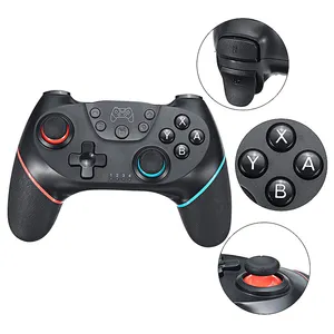 Controle ns-switch ns switch pro, gamepad pro para n-switch, wireless, controle de joystick, gamepad, vídeo game, usb