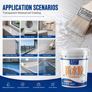 Peinture Acrylique Hybride à Séchage Rapide Anti-Jaunissement Transparente et Imperméable & Revêtement Invisible pour Façade Murale – Vente en Gros Usine - Product Image 4