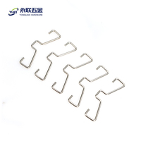 Clips de fixation industriels en forme de spirale en W, en acier inoxydable, courbés, personnalisés, pour jardin
