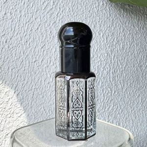 Custom Luxury Empty Essential Oil Attar <b>Bottles</b> <b>Boxes</b> Set Magnetic Packaging Arabic Glass Roll on Screen Printing - Product Image 4