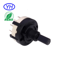 Guangdong Fabriek Gratis Monsters 26Mm Odm Oem Mini 3 4 5 6 7 8 9 10 1112 Positie Rotary schakelaar